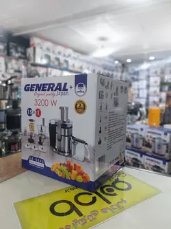 غذاساز و آبمیوه گیری 15 کاره جنرال ژاپن مدل:GE-9845