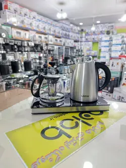 چای ساز بغل هم لیزان آلمانLEZAN مدل: LZ-1406 - با بهترین کیفت و مناسب ترین قیمت درمادانو