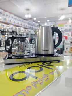 چای ساز بغل هم لیزان آلمانLEZAN مدل: LZ-1406 - با بهترین کیفت و مناسب ترین قیمت درمادانو