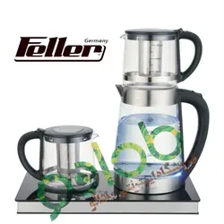چای ساز 2 قوری فلر آلمان Feller مدل:TS227