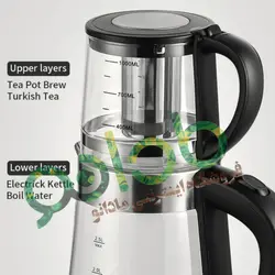 چای ساز 2 قوری فلر آلمان Feller مدل:TS227