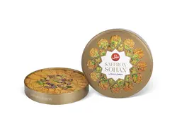 سوهان زعفرانی گرد - زعفران ملل