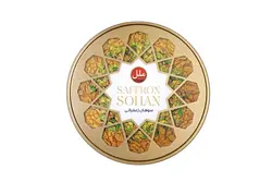 سوهان زعفرانی گرد - زعفران ملل