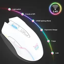 موس بی سیم اونیکوما مدل CW905 مشکی