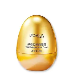 ماسک کرم آبرسان کلاژن تخم مرغی بیوآکوا