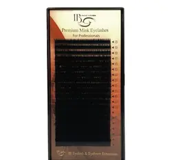 پالت مژه ۱۶ ردیفه میکس آی بی ضخامت ۱۰ صدم