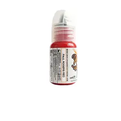 رنگ تاتو قرمز صورتی ورد فیمس مدل Paul Rogers Red