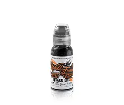 رنگ تاتو مشکی ورد فیمس مدل True Black