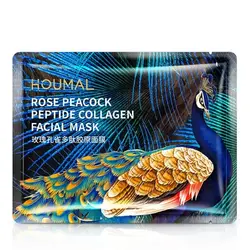 ماسک ورقه ای پپتاید کلاژن طاووس HOUMAL