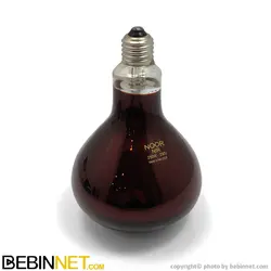 لامپ مادون قرمز 250 وات نور - ویدئو بررسی - ببین نت