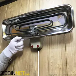 بخاری حمام پارس مدل دو المنت - ویدئو بررسی - ببین نت