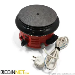 اجاق برقی صفحه چدنی حامد مدل گرد - ویدئو بررسی - ببین نت