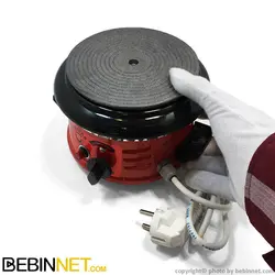 اجاق برقی صفحه چدنی حامد مدل گرد - ویدئو بررسی - ببین نت