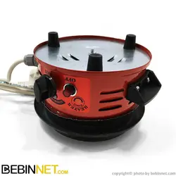 اجاق برقی صفحه چدنی حامد مدل گرد - ویدئو بررسی - ببین نت