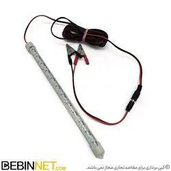 چراغ سیار خودرو دو منظوره با سیم 5 متری مدل 25 سانت - ویدئو بررسی - ببین نت