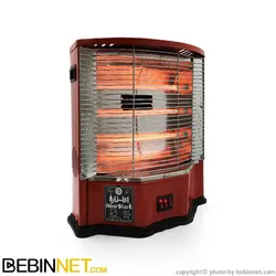 بخاری برقی فن دار ابر استاره مدل 1500 Toyoset - ویدئو بررسی - ببین نت