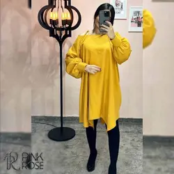 تونیک مانتویی پانچی  قواره دار