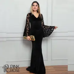 ماکسی بلند مجلسی  کد 412
