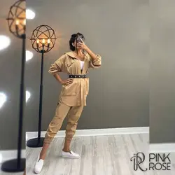 ست مانتو شلوار لش