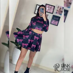 ست نیم تنه دامن مجلسی   کد 100149