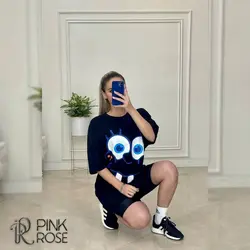 تیشرت لانگ باب اسفنجی