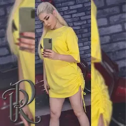 تیشرت لانگ طرح نایک