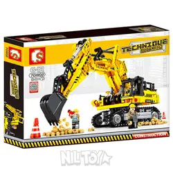 اسباب بازی لگو بیل مکانیکی 841 تکه SY 701800