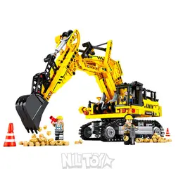 اسباب بازی لگو بیل مکانیکی 841 تکه SY 701800