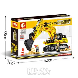 اسباب بازی لگو بیل مکانیکی 841 تکه SY 701800