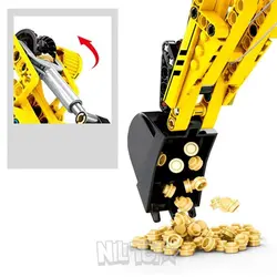 اسباب بازی لگو بیل مکانیکی 841 تکه SY 701800