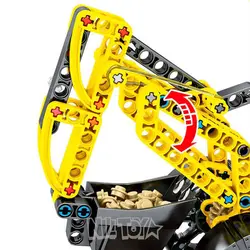 اسباب بازی لگو بیل مکانیکی 841 تکه SY 701800