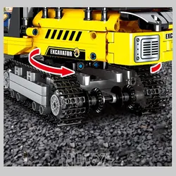 اسباب بازی لگو بیل مکانیکی 841 تکه SY 701800