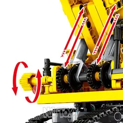 اسباب بازی لگو بیل مکانیکی 841 تکه SY 701800