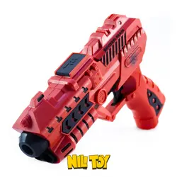 اسباب بازی تفنگ دوکاره و ماسک مردعنکبوتی