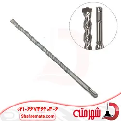 مته چهار شیار مخصوص دیوار سایز 260×18 میلی متر - فروشگاه اینترنتی شهر مته