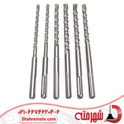 مته پنج شیار مخصوص دیوار سایز 300×14 میلی متر - فروشگاه اینترنتی شهر مته