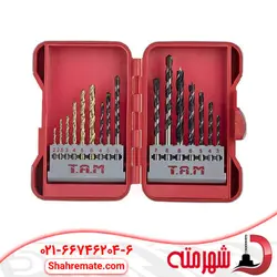ست مته آهن،الماسه و چوب 16 عددی T.A.M - فروشگاه اینترنتی شهر مته