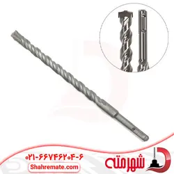 مته چهار شیار مخصوص دیوار سایز 260×26 میلی متر - فروشگاه اینترنتی شهر مته
