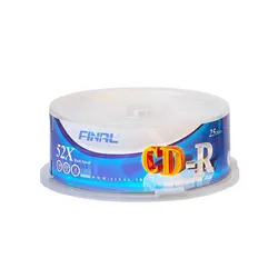 سی دی خام فینال بسته 25 عددی