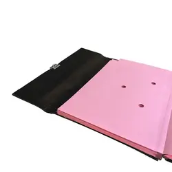 کارتابل کیفی مدیریتی رمز دار طرح چرم