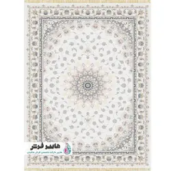 فرش قیطران کلکسیون الوان طرح 317 زمینه سیلور