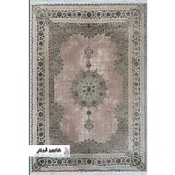 فرش پتینه سبز کد 71005 کلکسیون سیزان