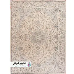 روفرشی کشدار نیکزاد طرح خاتون رنگ کرم کد 130