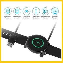 شارژر ساعت هایلو شیائومی Xiaomi Haylou GST LS09B/RS4 Plus LS12/RT2 LS10/LS02/RT LS05S/Solar LS05 - فروشگاه فراسیستم