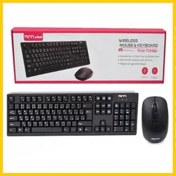 کیبورد و موس بی سیم تسکو مدل TKM 7019w - فروشگاه فراسیستم