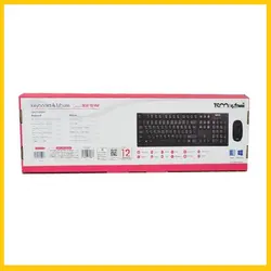 کیبورد و موس بی سیم تسکو مدل TKM 7019w - فروشگاه فراسیستم