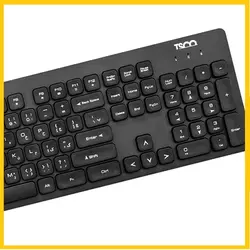 کیبورد بیسیم تسکو TSCO TK 7003W - فروشگاه فراسیستم