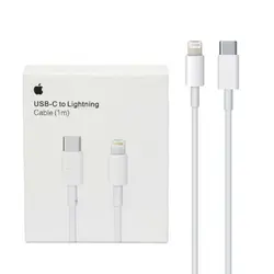 کابل شارژ اورجینال آیفون USB-C to Lightning - فروشگاه فراسیستم