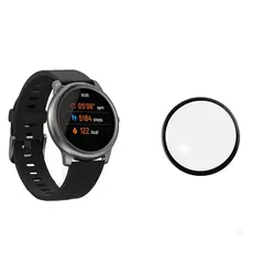 محافظ صفحه نمایش دور مشکی ساعت هوشمند هایلو Haylou LS05 - فروشگاه فراسیستم