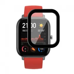 محافظ صفحه نمایش(گلس) دور مشکی ساعت هوشمند Amazfit GTS - فروشگاه فراسیستم